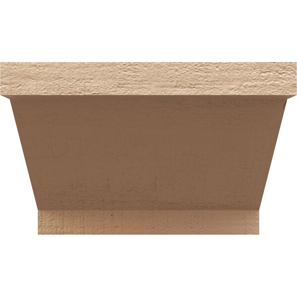 6in. W X 4in. H X 36in. L Burlington Woodgrain TimberThane Rafter Tail, Primed Tan